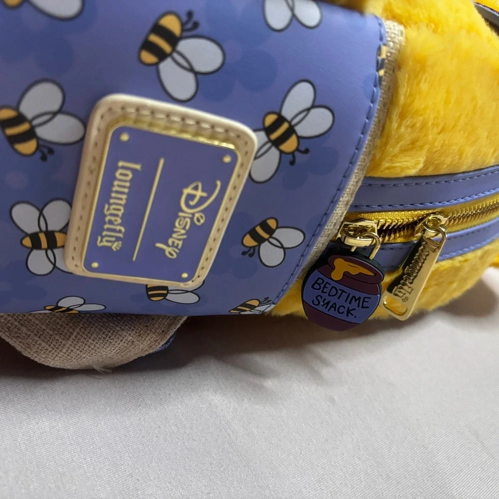 Loungefly Disney Winnie the Pooh Classic‎ Bedtime Plush Mini Backpack Bedtime